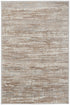 9' X 12' Ivory and Gray Abstract Non Skid Area Rug